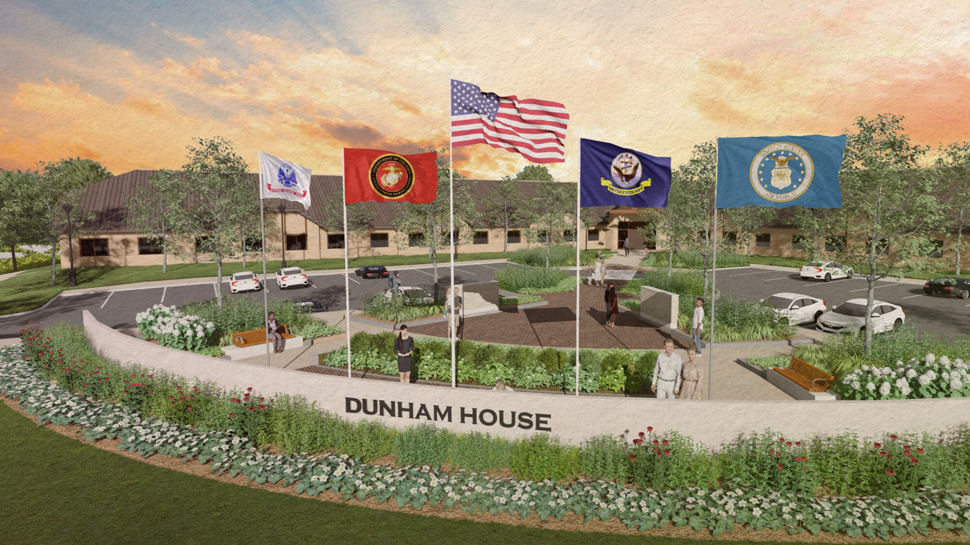 Dunham House Memorial